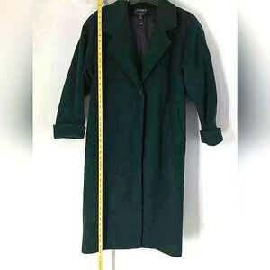 Classics S. Rothchild & Co.Designer Green Wool Peacoat Overcoat Girl Kids 4